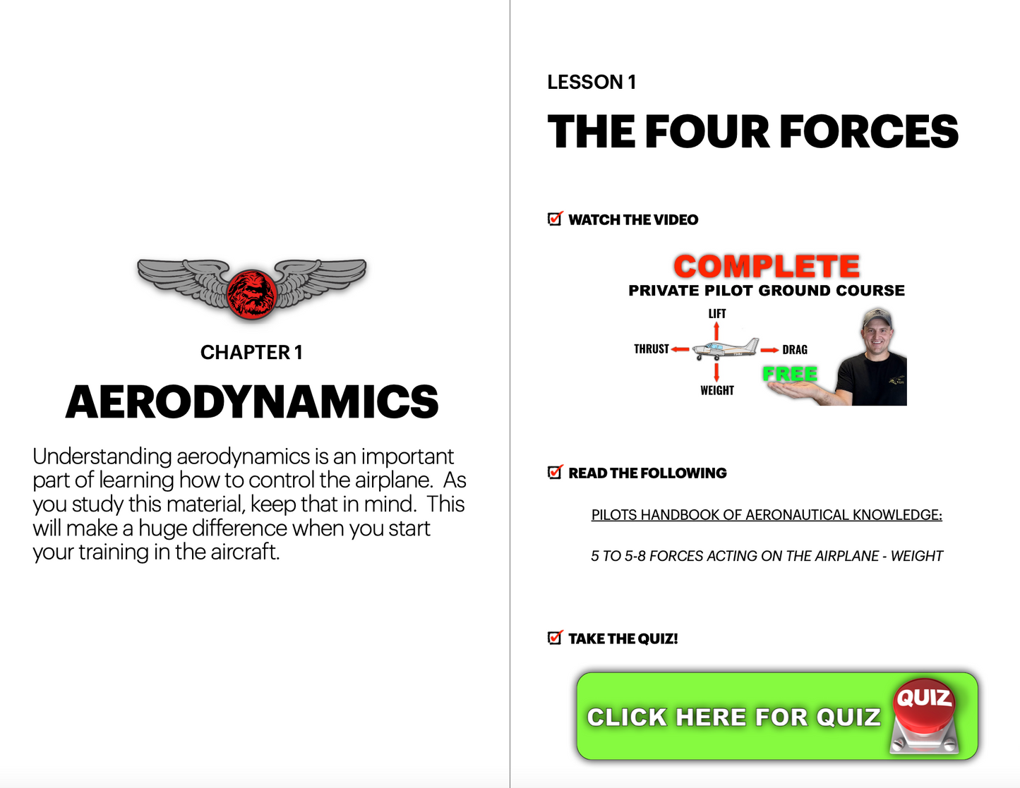 FREE Online Private Pilot Ground School | FAA Written Exam Prep