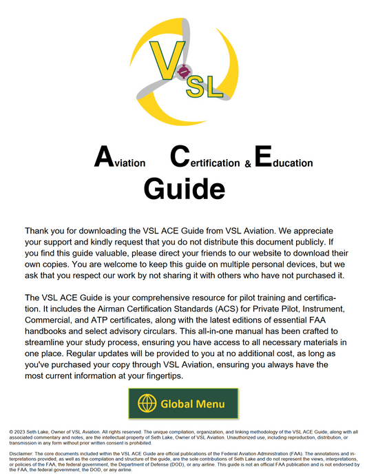 VSL ACE Guide