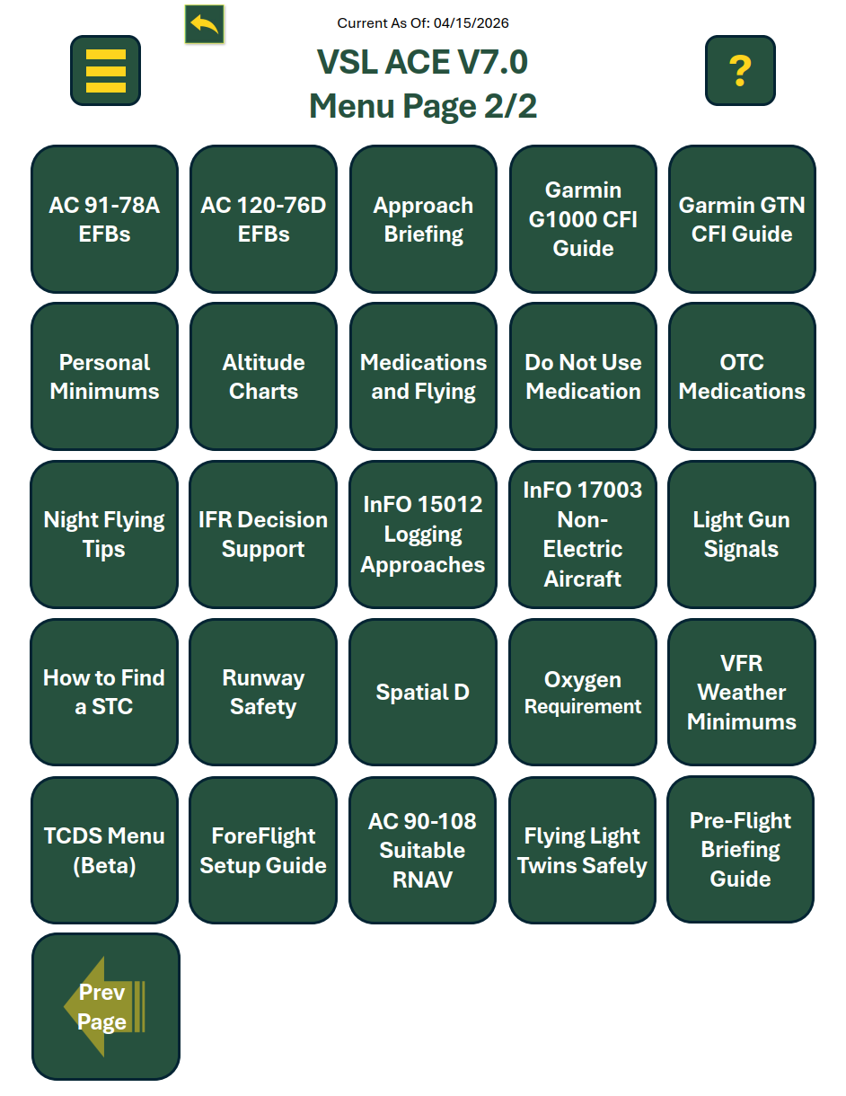 VSL ACE Guide - FAA Reference System for Pilots